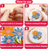 ZOIIWA 6PCS Cross Stitch Kits for Beginners DIY Embroidery Kit for Kids Adults Mother's Day Birthday Gift Spring Summer Flower Needlepoint Pattern...