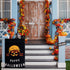 Halloween Garden Flag, 12x18 Inch Double Sided Garden Burlap Flag Scary Pumpkin Bat Dead Tree Garden Banner Halloween Decorations for Home Yard De...