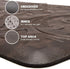 KMAT Kitchen Mat Cushioned Anti-Fatigue Floor Mat Waterproof Non-Slip Standing Mat Ergonomic Comfort Floor Mat Rug for Home,Office,Sink,Laundry,De...