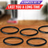 6Pcs Sanitaire Vacuum Belts - Sanitaire Vacuum Parts - Durable, Flexible, Easy Installation, Long Service Life - Compatible with SC679K, SC684, SC...