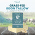 Beef Tallow Soap Bar – All Natural Grass Fed Tallow Soap Unscented – Moisturizing Face & Body Wash Great for Eczema, Dry, Itchy, Sensitive Skin – ...