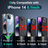 SOKUSIN for iPhone 14 Case Waterproof - Shockproof Drop Dust Proof Clear Phone Case with Screen & Camera Protector, Full Body Rugged Protective Co...