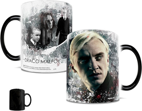 Morphing Mugs Harry Potter (Draco) Ceramic Mug, Black...