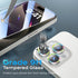 for iPhone 15 Pro Max Camera Lens Protector Bling and 3 Pcs Screen Protector, Tempered Glass Camera Cover, Anti-Scratch Anti-Drop Protection Glitt...