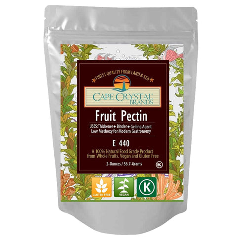Fruit Pectin Food Grade & Amidated | Low Methoxyl for Molecular Gastronomy - Vegan Kosher Certified ( 2 Oz)...