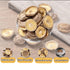 VIGOROUS MOUNTAINS Dried Shiitake Mushrooms for Cooking, Pure Aroma Thin Cap without Stem, Rehydrate Quickly, Soft Texture Gourmet Dried Mushrooms...