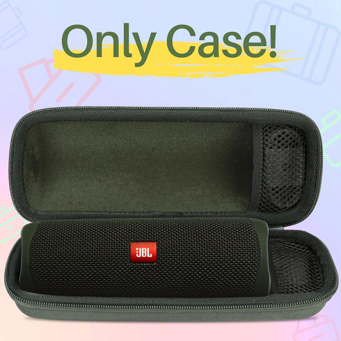 Hard Case Compatible with JBL Flip 6 Flip 5 Flip 4 Waterproof Portable Bluetooth Wireless Speaker (Green Case)......