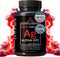 Alpha GPC Supplement + BioPerine for Hyper Absorption - 120 Count, 600mg Serving - Nootropics for Memory, Focus, Energy, Motivation - Choline Supp...