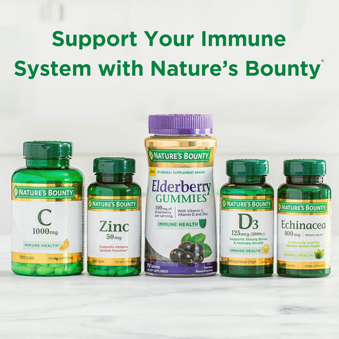 Nature's Bounty Vitamin D3 1000 IU Softgels, 350 Count...