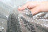 PartyDelight Silver Sequin Tablecloth Overlay 50 X 50 Inch for Wedding Party Birthday Bridal Baby Shower and Other Events Decorations...