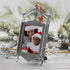FINE PHOTO GIFTS Pewter Sled 2" x 3" Photo Ornament Picture Frame...