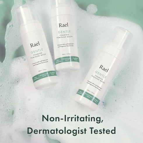 Rael Feminine Wash, Foaming Cleansing Wash - pH Balance Intimate Wash Women, Unscented, Sensitive Skin, All Skin Types, Vegan, Cruelty Free (5oz, ...