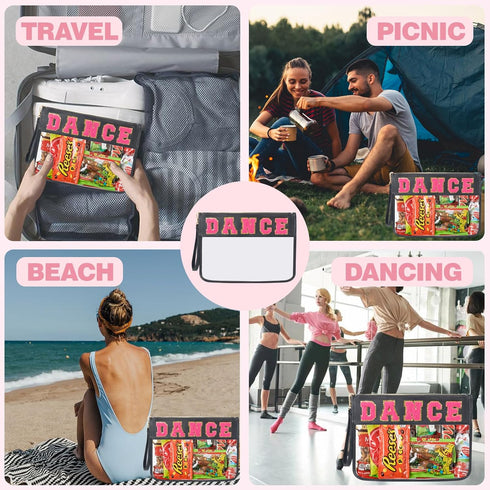 Dance Bag Dance Recital Gifts Clear Dance Makeup Bag Dance Competition Must Haves Dance Accessories for Girls Dance Recital Gifts for Girls, Prepp...