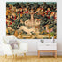 Semtomn Tapestry Artwork Wall Hanging Unicorn Tapestries Medieval Hunt Found Mythical Creatures 60x80 Inches Home Decor Tapestries Mattress Tablec...