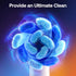 Bitvae R1 Rotating Electric Toothbrush with 8 Brush Heads for Adults and Kids, 5 Modes Rechargeable Power Toothbrush, 3 Hours Fast Charge for 60 D...