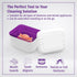 Dentures Cleaner Soaking Bath – Cleaning Container for Dental Appliances’ Solution (Classic)...