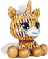 P.Lushes Designer Fashion Pets Natalie Von Corn Premium Unicorn Stuffed Animal, Gold and Blue, 6”...