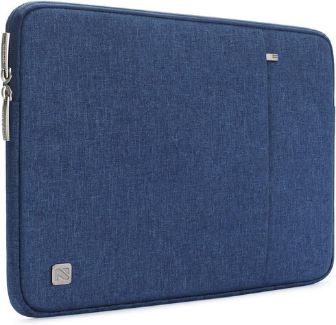 NIDOO 15.6 Inch Laptop Sleeve Case Water-Resistant Portable Notebook Carrying Bag for 15.6" IdeaPad 3i / Legion 5 Gen 6 / ThinkPad T15g P15s E15 L...