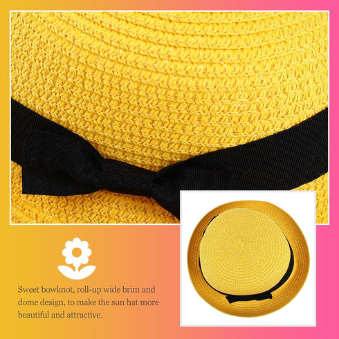 Womens Straw Hat Straw Hats for Women Sun Hat Womens Fedora Beach Hat for Women Bonnet for Men Fitted...