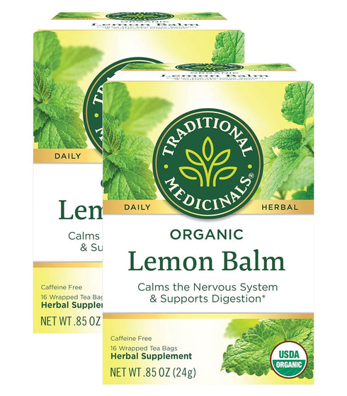 Traditional Medicinals Tea Lemon Balm Org ( 2 Pack)...