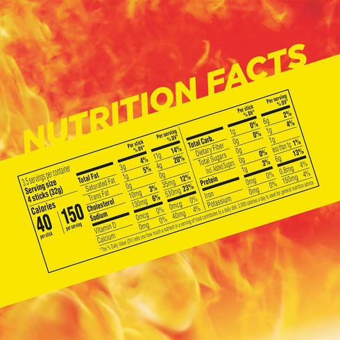 Slim Jim Smoked Meat Sticks, Original Flavor, 6g Protein Per Serving, Snack Size, Lunchbox Snack, 0.28 oz. (14 Count)...