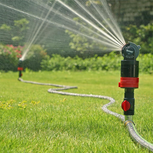 Eden 96998 1/2 Inch Zinc Flow-Through Lawn Sprinkler Spike Base (3-Pack); Sprinkler Heads Sold Separately...