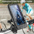 Universal Waterproof Bike Phone HolderUltraThin,360° Rotatable Touch Screen Protector iPhone,Pro Max,XS,Suitable for Smartphones Up to 6.8" Ideal ...
