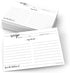 321Done Recipe Cards (Set of 50) 4x6 - White - from The Kitchen of - Large Double-Sided Premium for Weddings, Bridal Shower, Baby - Made in USA - ...