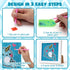 TOY Life 5D Diamond Arts Kits for Kids with Wooden Frame Diamond Arts and Crafts for Kids Ages 6 8 10 12 Gem Art Painting Kit Whale Diamond Dots P...