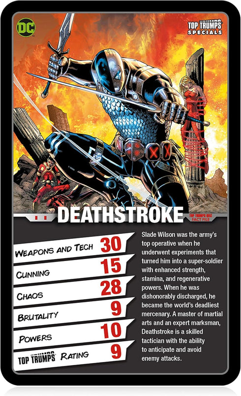 Top Trumps Card Game DC Super Villains - Family Games for Kids and Adults - Learning Games - Kids Card Games for 2 Players and more - Kid War Game...