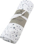 HonestBaby Organic Cotton Swaddle Blankets, Twinkle Star White/Navy, One Size...