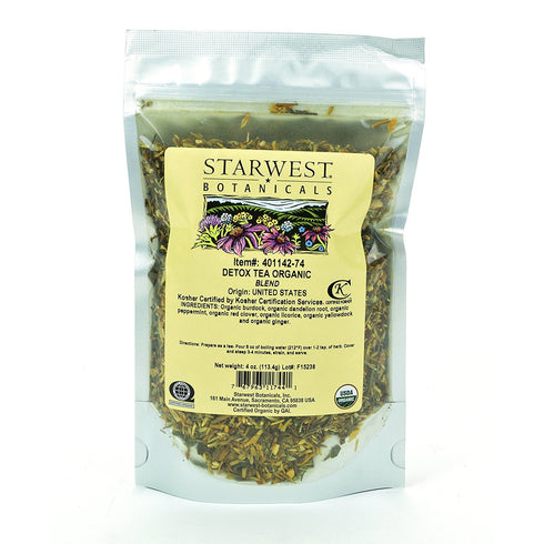Starwest Botanicals Organic Detox Tea, 4 Ounces...