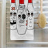 3D Rose TWL_116311_1 Funny Busted Up Injured Bowling Pins Cartoon Sports Design Towel, 15 x 22...