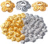 Aylifu Flower Bead Caps,200pcs 10mm Tibetan Alloy Spacer Beads Caps Bali Style Jewelry Spacers for DIY Bracelet Necklace Crafts Making,2 Colors...