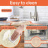 2Pcs Sourdough Silicone Bread Sling for Dutch Oven Non-Stick & Easy to Clean Bread Baking Mat Set with Extra Long Handles Bread Baking Sheet Liner...