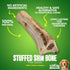 EcoKind Pet Treats Stuffed Shin Bone Premium Dog Treat...