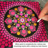 Mandala Stencil - 4 piece set including Super Flexible template - by Happy Dotting Company - stencils for mandala art and dot painting on mugs, bo...