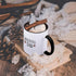 3dRose Jack Russell Dog Dad Mug, 11 oz, Black...