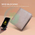 Bveyzi Ultra Slim Small Leather Women Wallet Rfid Blocking Tiny Thin Bifold Pocket Ladies Purse(Rose Gold)...