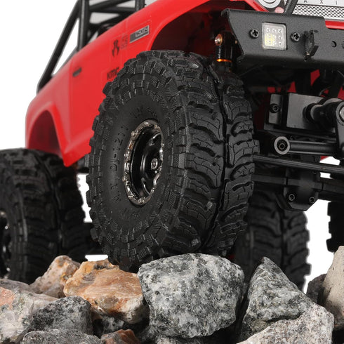 Super Large Soft Sticky 1.0 Crawler Tires 68 * 26mm for 1/18 1/24 RC Crawler Car Axial SCX24 FMS FCX24 AX24 Upgrade Wheel...