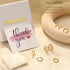 BESTEEL 4 Pairs Gold Silver Hoop Earrings Set for Women Small 14K Gold Filled Dainty Cartilage Huggie Earring Set for Multiple Piercing Hypoallerg...