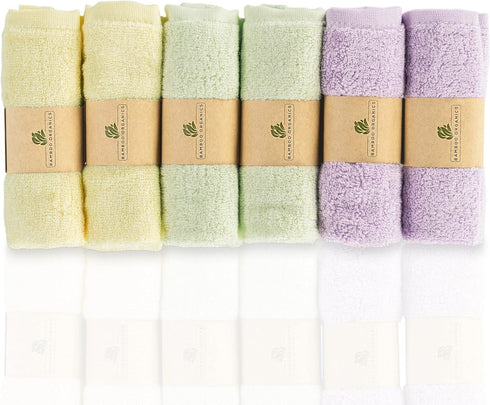 100% Rayon from Bamboo Baby Washcloths Soft Baby Wipes...