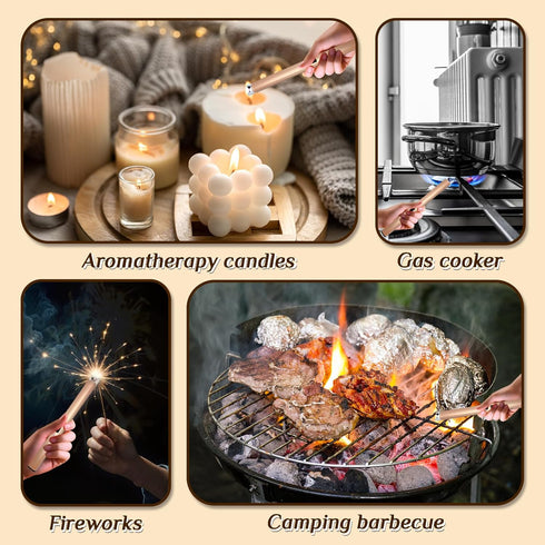 2 PCS Candle Lighter,Windproof Flameless Electric Lighter with LED Power Display ? Safety Switch, Upgraded Plasma USB Rechargeable Lighter for Bir...