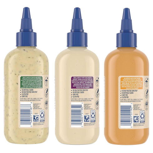 Hellmann's Drizzle Sauce for an exciting Condiment, Dip, Drizzle and Dress Mixed, Gluten Free, Dairy Free, No Artificial Flavors, No High-Fructose...