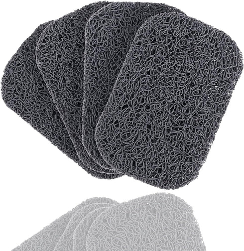 Soap Saver Pads, Non-Slip Soap Holder Pad, Self Draining Soap Bar Holder Pads, Soap Saver Dish for Shower Kitchen Bathroom Travel Hotel Cleaning S...