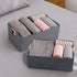Fabric Storage Bin Box Foldable Cotton Linen Storage Basket with Wooden Handles Rectangular Cube Decorative Home Laundry Organizer Clothes Blanket...