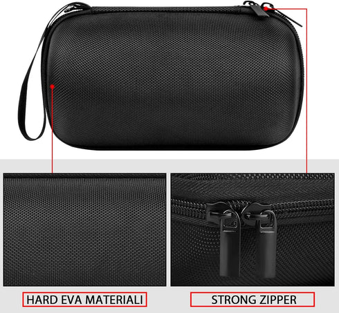 Geekria Shield Speaker Case Compatible with Ultimate Ears Wonderboom 3, 2 Bluetooth Speakers Case Cover, Replacement Hard Shell Portable Speaker P...