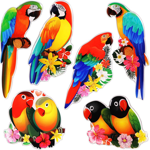 Parrot Magnets for Fridge Decorative Refrigerator Magnets Locker Magnets for Office Cabinets Whiteboards Classroom......