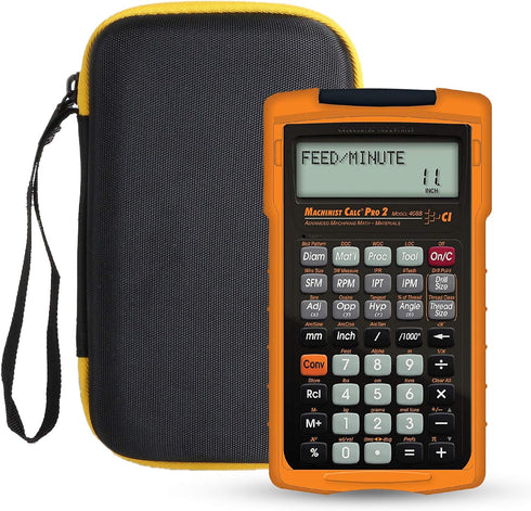 Khanka Hard Carrying Bag Replacement for Calculated Industries 4088 Machinist Calc Pro 2 Advanced Machining Calculator...