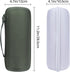 Hard Case Compatible with JBL Charge 5 Charge 4 Waterproof Bluetooth Speaker (Teal Case)...